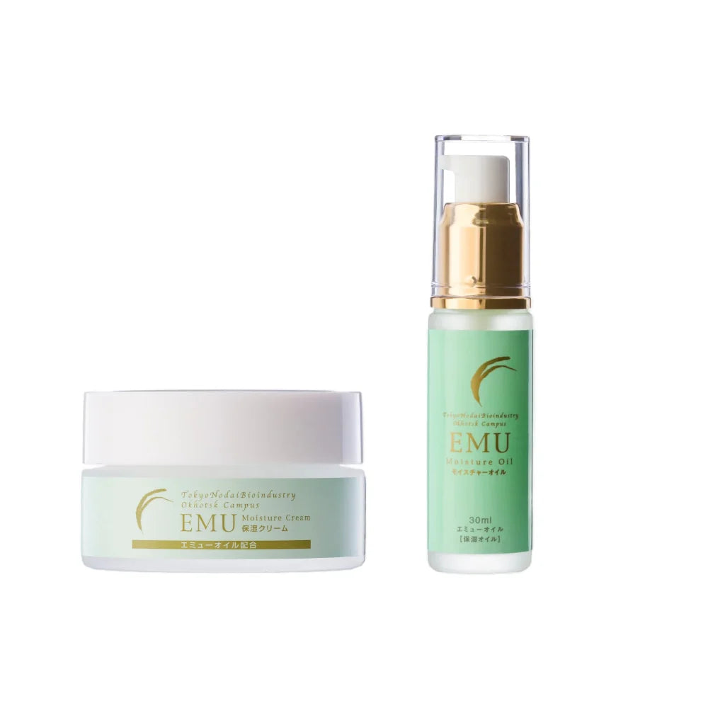 エミューモイスチャーオイル30ml&クリームセット